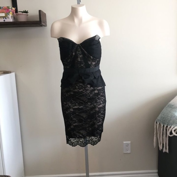 Nude/Black "A Girl Can Dream" dress- Alannah Hill - Picture 9 of 10